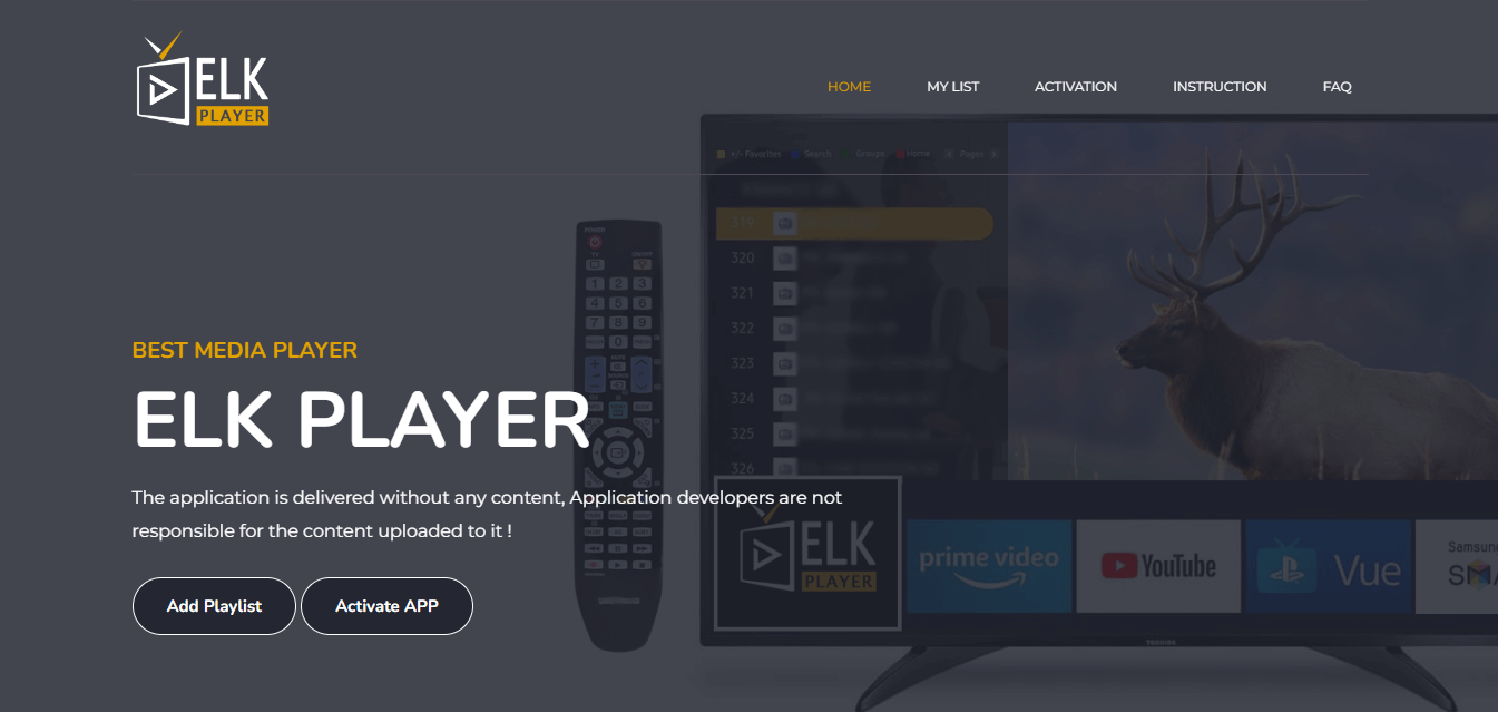 Elk Player IPTV